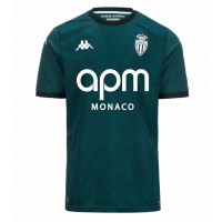 Maglia Calcio AS Monaco Denis Zakaria #6 Seconda Divisa 2024-25 Manica Corta